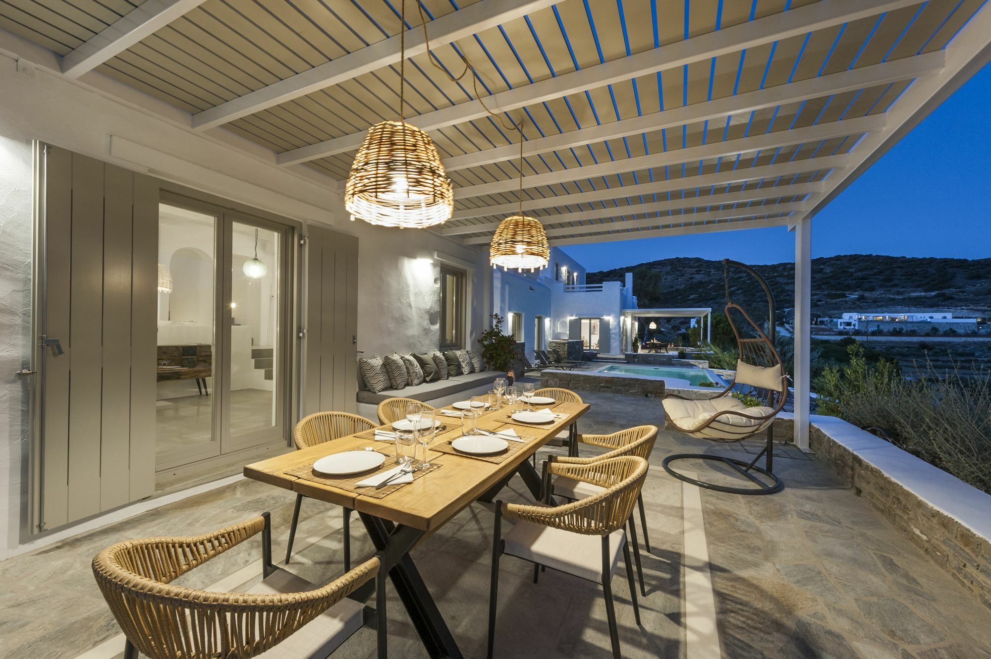 Niriides Luxury Villas Alikí Esterno foto