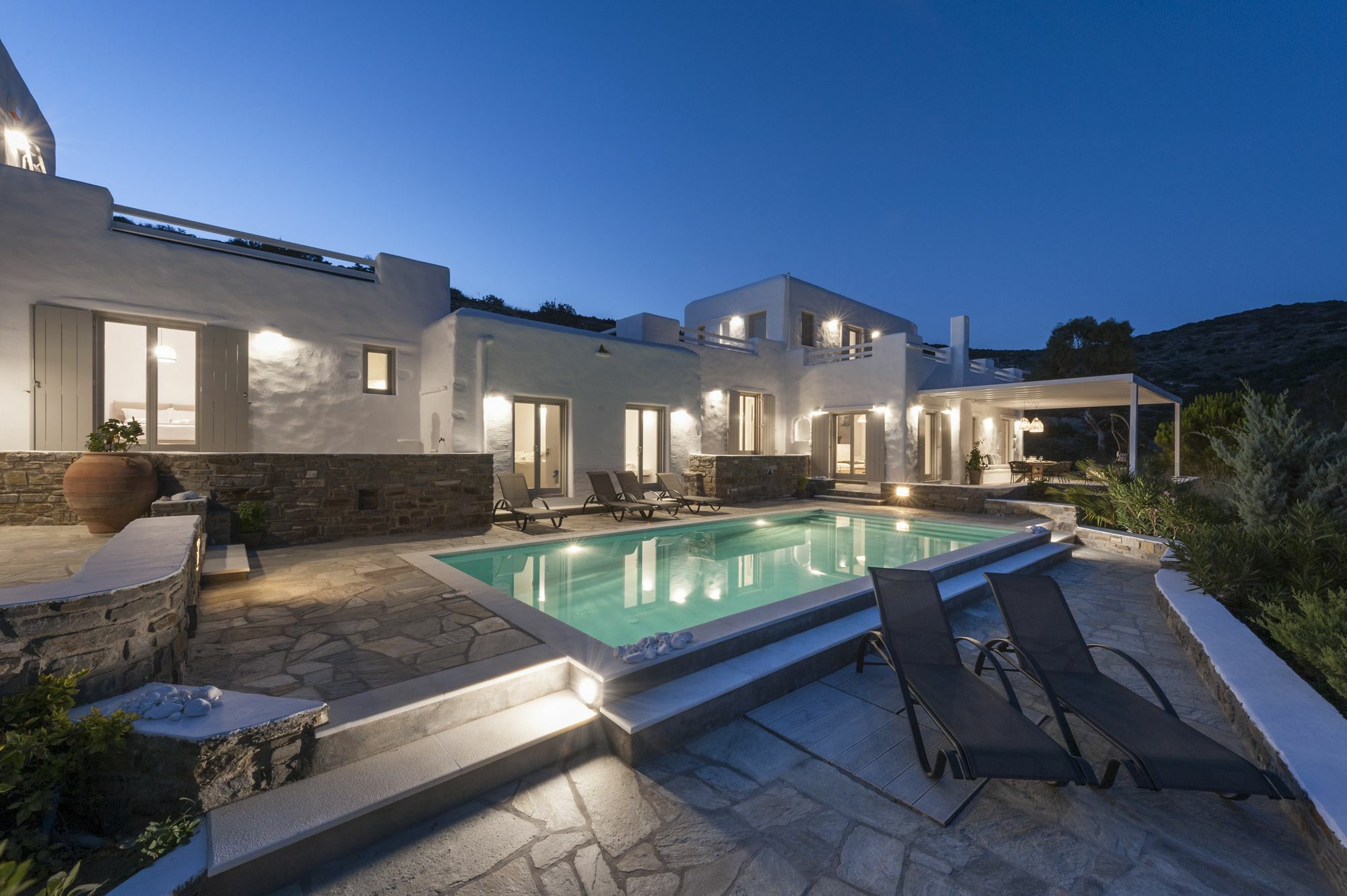 Niriides Luxury Villas Alikí Esterno foto