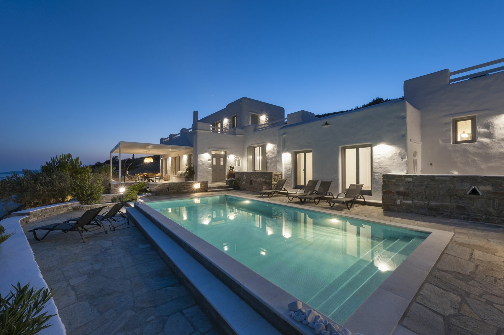 Niriides Luxury Villas Alikí Esterno foto